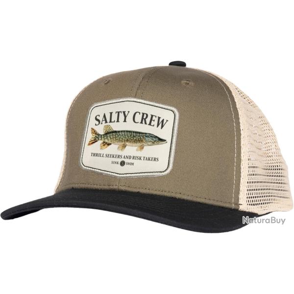 Casquette SALTY CREW Euro pike trucker Olive/Black