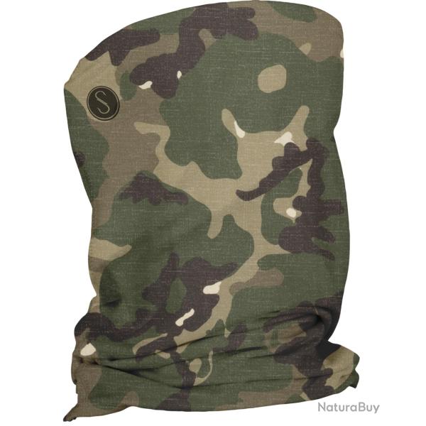 Tour de cou SALTY CREW Apex perforated neck gaiter Green camo