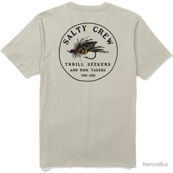Tee shirt SALTY CREW Henshall SS tee Moonbeam XL