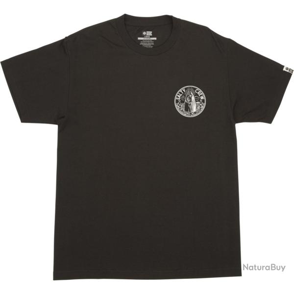 Tee shirt SALTY CREW In fishing we trust SS tee Black L
