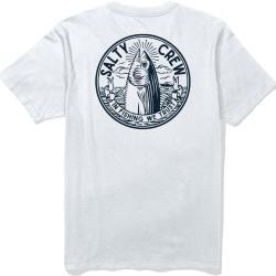 Tee shirt SALTY CREW In fishing we trust SS tee White M