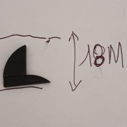 Vend guidon hauteur 18 mm Springfield  1903