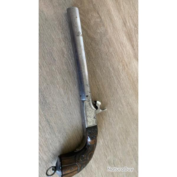 Pistolet de Voyage ann�e 1850