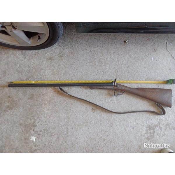 Fusil a broche calibre 16 syst�me lefaucheux cat D