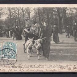Carte Postale Ancienne - Champs-&Eacute;lys&eacute;es, La Voiture aux Ch&egrave;vres -N&deg;8376