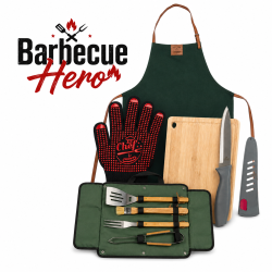 Ustensiles Barbecue X4 M6 - Kit Master BarbecueHero
