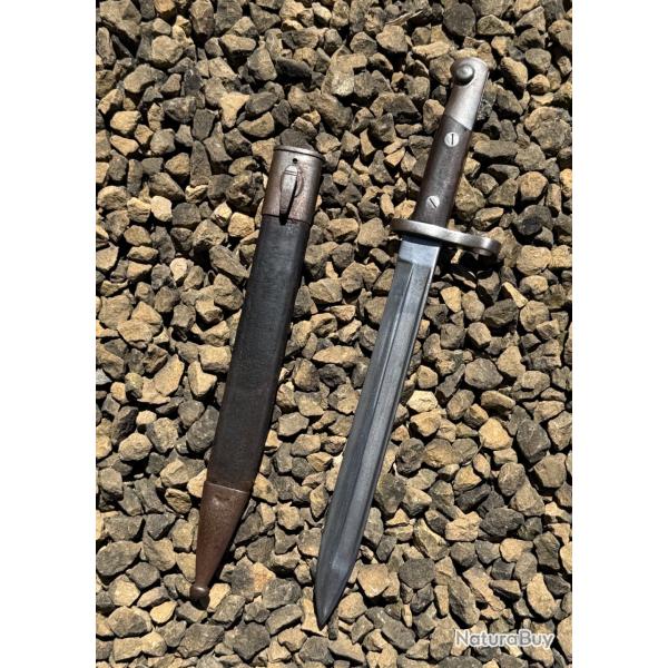 Ba�onnette Mauser 1893 Espagne WW1