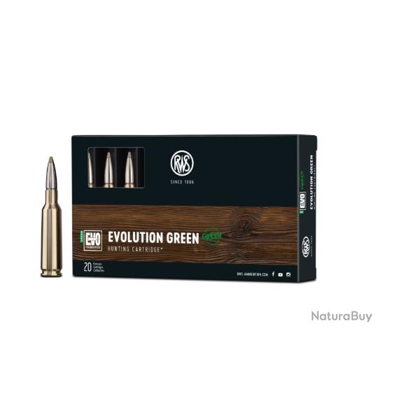 1 Boite de Balles RWS cal 7x64 Evo Green 127gr