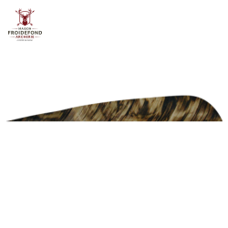 Plume Naturelle Parabolique 4" - Gateway - Marron / Droitier RW