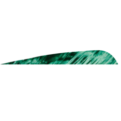 Plume Naturelle Parabolique 4" - Gateway - Vert / Droitier RW
