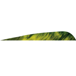Plume Naturelle Parabolique 5" - Gateway - Jaune / Droitier RW