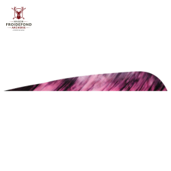 Plume Naturelle Parabolique 5" - Gateway - Violet / Droitier RW