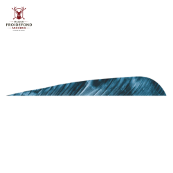 Plume Naturelle Parabolique 5" - Gateway - Bleu / Gaucher LW