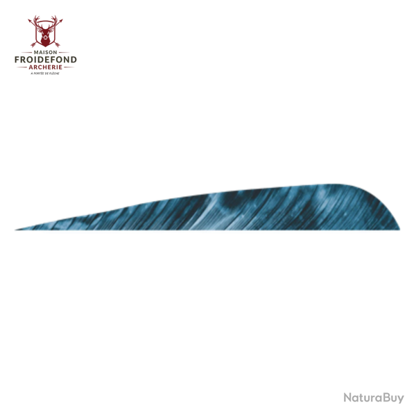 Plume Naturelle Parabolique 5" - Gateway - Bleu / Gaucher LW
