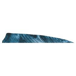 Plume Naturelle Shield 4" - Gateway - Bleu / Droitier RW