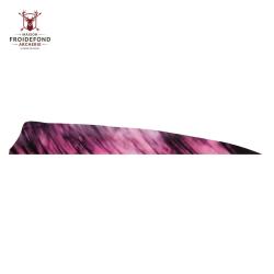 Plume Naturelle Shield 4" - Gateway - Violet / Gaucher LW