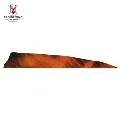 Plume Naturelle Shield 4" - Gateway - Orange / Gaucher LW
