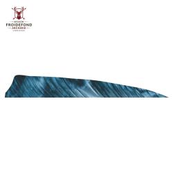 Plume Naturelle Shield 4" - Gateway - Bleu / Gaucher LW