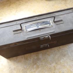 boite rangement quartz ampoule radio US army d&eacute;barquement ww2 seconde guerre transmission indochine