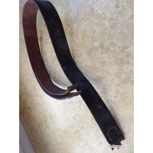 ceinturon cuir Allemand seconde guerre mondiale dat� 1942 ww2