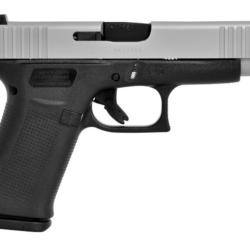 Pistolet Glock 48 Silver Slide - Cal. 9x19 - Silver / Noir