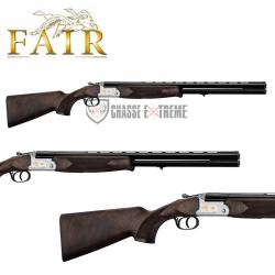 Fusil FAIR B&eacute;cassier Classic Silver Canon Bas Ray&eacute; 61cm Cal 20/76