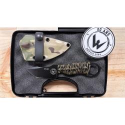 KARLICAN &Eacute;DITION 20 ANS N&deg;01/40 PARACORDE URBAN LAME NOIRE - WILDSTEER