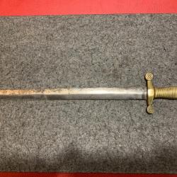 Glaive De Pompier Mod&egrave;le 1855 - France - XIX&egrave;me Si&egrave;cle (petit mod&egrave;le)