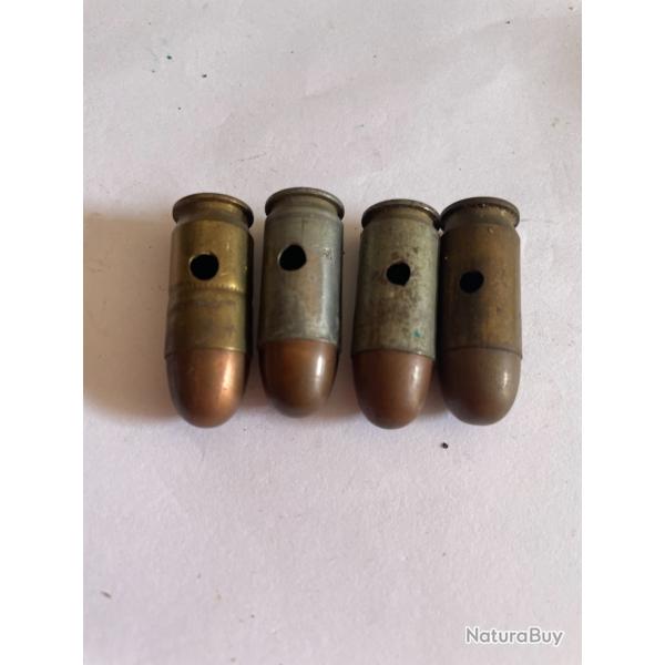 4 balles ACP45 neutralis�es