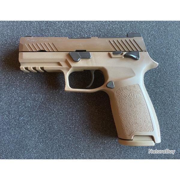 PISTOLET SIG SAUER P320/ M18. 9mm + 5 chargeurs