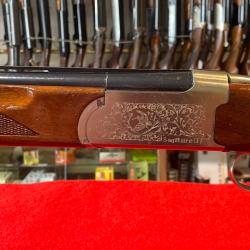 FUSIL SUPERPOS&Eacute; : VERNEY CARRON, SAGITTAIRE NT, CAL : 12/70, MONO D&Eacute;TENTE, BON ETAT, &Eacute;JECTEURS 71 cm
