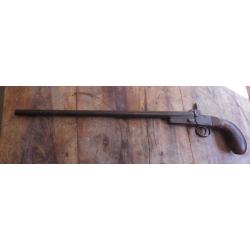 carabine braconnier 14 mm a broche poudre noire