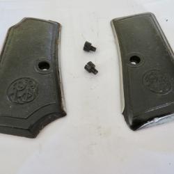 Plaquettes t&ocirc;les originales Beretta mod 1935