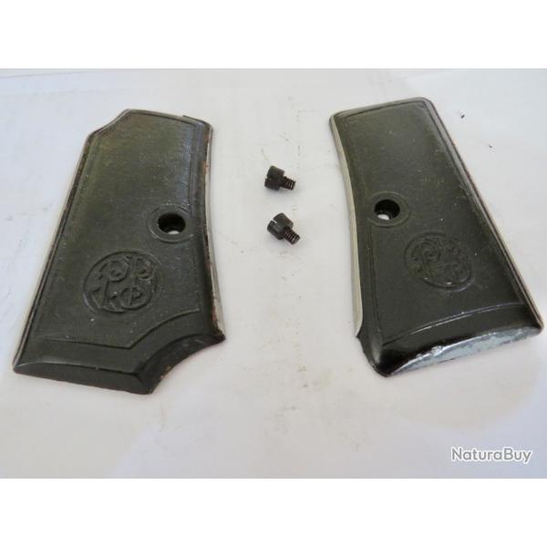 Plaquettes t�les originales Beretta mod 1935