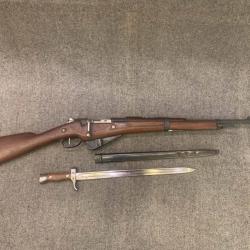 Mousqueton Berthier Mod&egrave;le 1892 modifi&eacute; M-16 calibre 8-438 Winchester