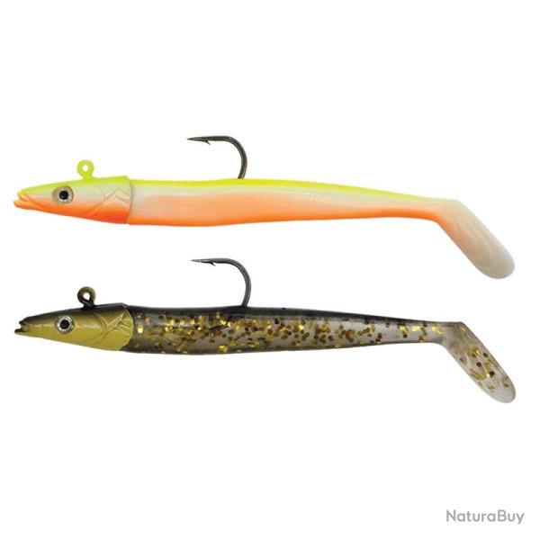 LEURRE SOUPLE ADAM'S LANCEEL 120MM (2PCS) NATURAL MINNOW+WAGASAKI