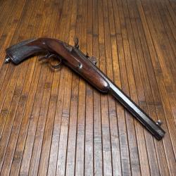 BON PISTOLET DE TIR 22 CANON RAY&Eacute; VIS&Eacute;E R&Eacute;GLABLE