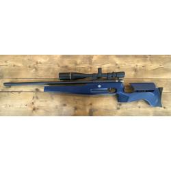 WALTHER carabine mod&egrave;le KK 100 CLUB SPORTER calibre 22lr avec lunette LEUPOLD VARI X3 6.20X40