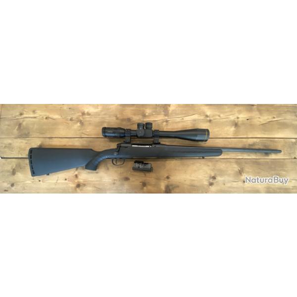 SAVAGE carabine mod�le AXIS cal 7.08 rem avec montage et lunette 6-20x50 illumined  MIL DOT