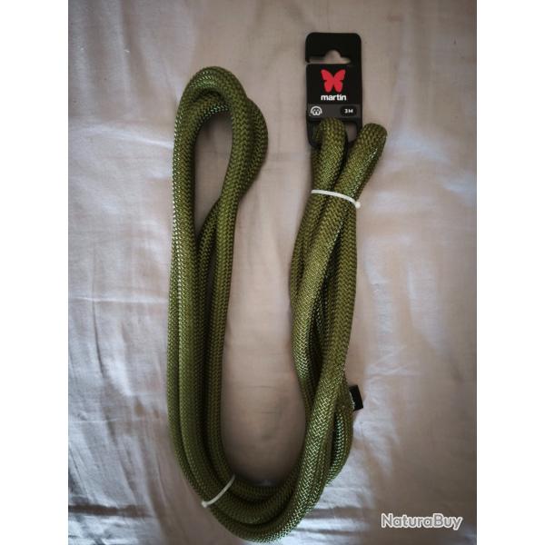 Martin Sellier Longe nylon ronde 3M verte - 100% NEUVE