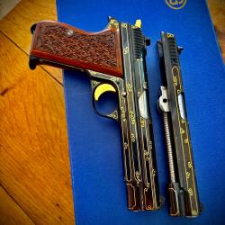 PISTOLET SIG P210 CAL 9X19 avec conversion 22 LR version LUXE