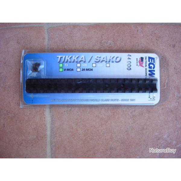 Rail picatinny pour TIKKA T3