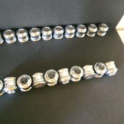 LOT DE 20 BALLES SLUG CREUSES CAL.12 EN PLOMB COULE ,MUNITION NON INCLUSE DANS LA VENTE !!!