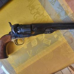COLT 1860 F.LLI PIETTA barillet flut&eacute;  cal 44 poudre noire cat : D 1�  SANS PRIX DE RESERVE