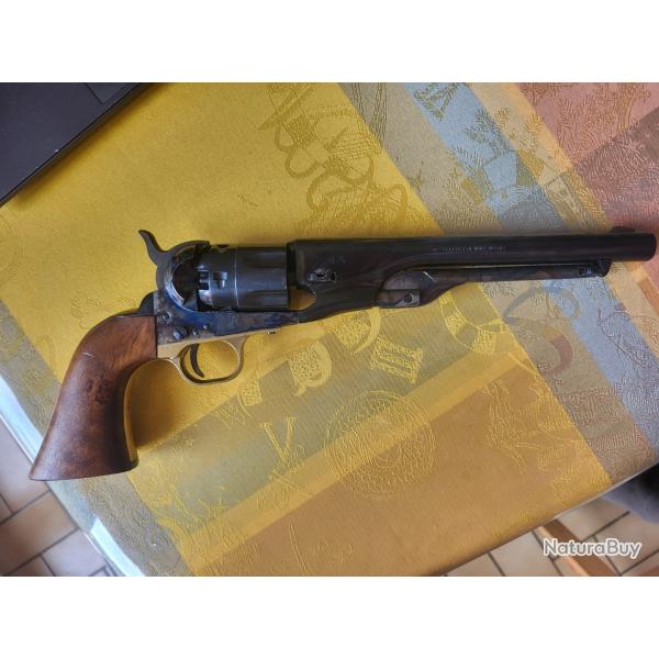 COLT 1860 F.LLI PIETTA barillet flut�  cal 44 poudre noire cat : D 1�  SANS PRIX DE RESERVE