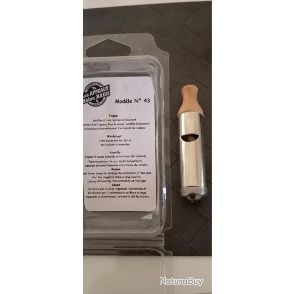 Appeau n0 43 pour huppe h�len baud