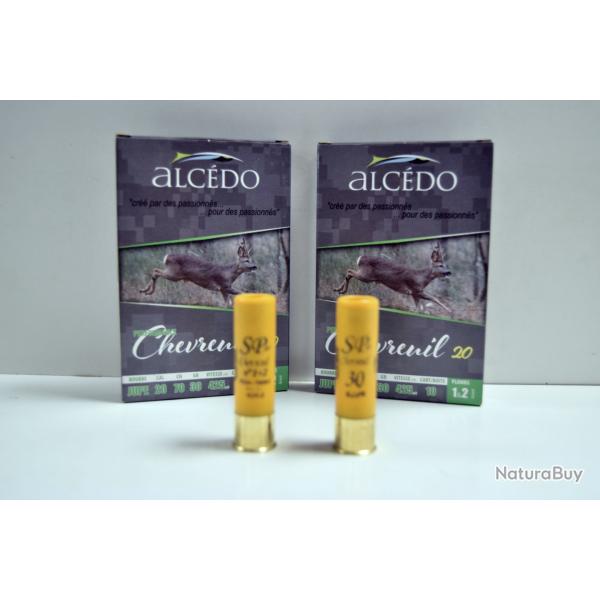 Lot de 2 boites de cartouches Mary Arm cheuvreuil 30g BJ plomb n�1+2 - Cal 20