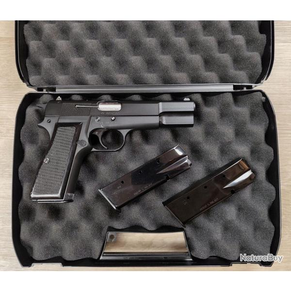 Pistolet BROWNING (FN) GP35 carcasse aluminium - Cal. 9x19 (Occasion)