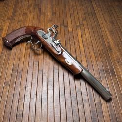 Pistolet &agrave; silex ARDESA William Parker Match Cal. .45 - &Eacute;tat exceptionnel comme neuf