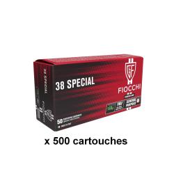 VENTE FLASH Munitions 38 Special Fiocchi FMJ 158 grains / 500